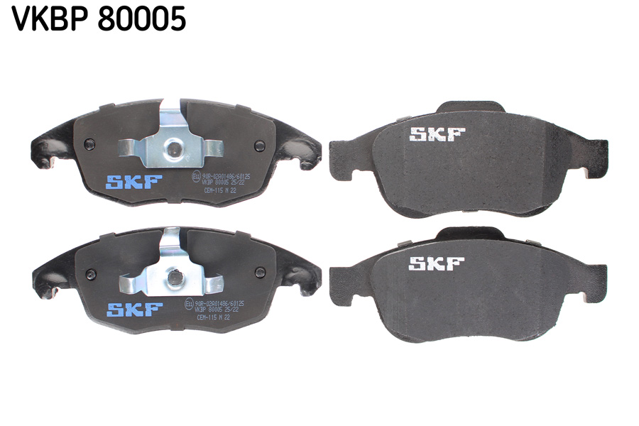 SKF Fékbetét, mind VKBP80005_SKF